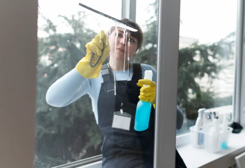 Nettoyage de vitres intérieures et extérieures à Saulx